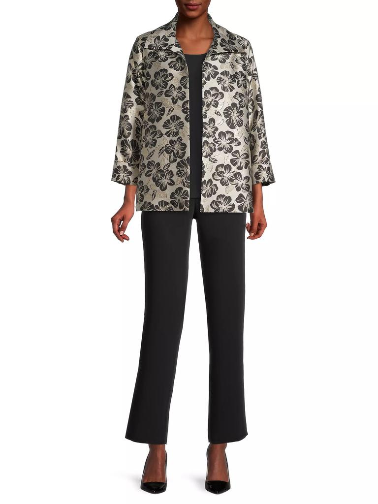 Caroline Rose Tropical Dream Jacquard Jacket