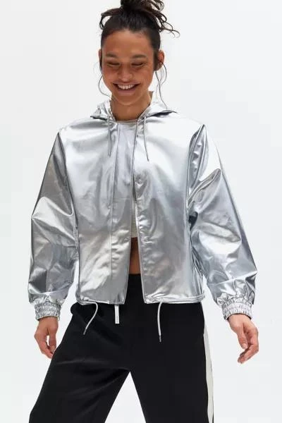 RAINS RAINS Cropped String Waterproof Jacket 1