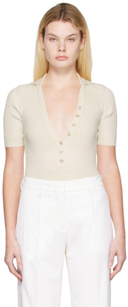 【送料&関税込】Jacquemus Open Back Stretched Bodysuit Jacquemus Jacquemus Open Back Stretched Bodysuit - Tops