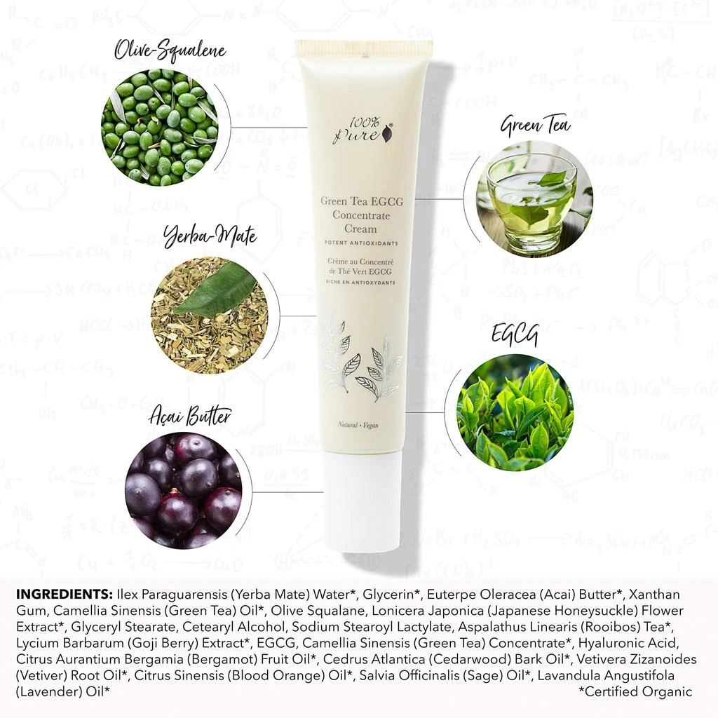 100% Pure Green Tea EGCG Concentrate Cream 4