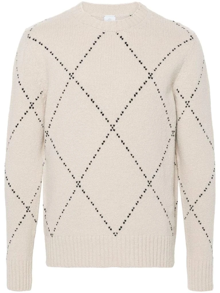 ELEVENTY Beige Wool Sweater 1