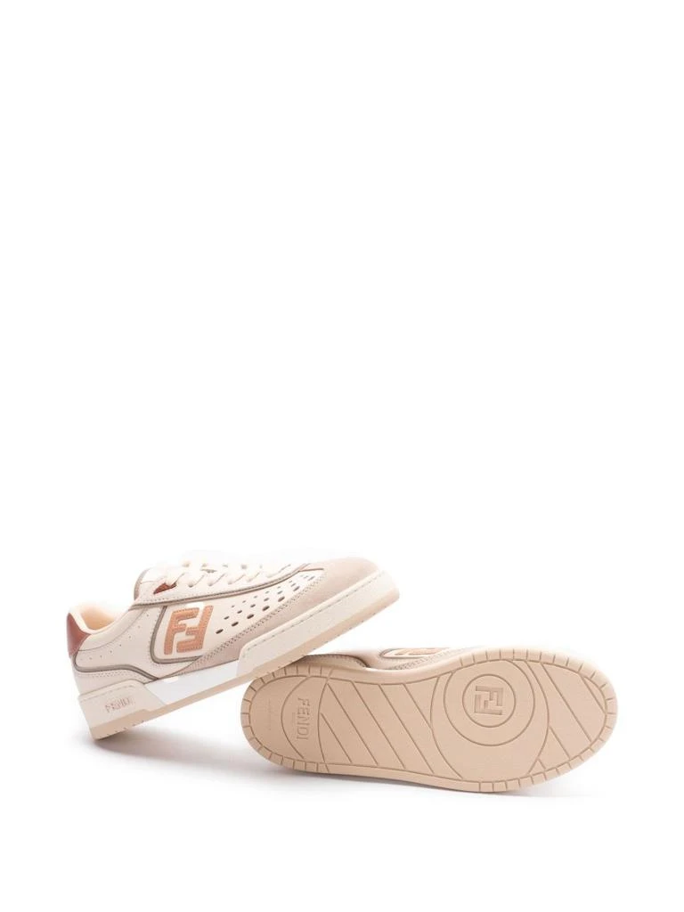 Fendi FENDI - Fendi Match Leather Sneakers 4