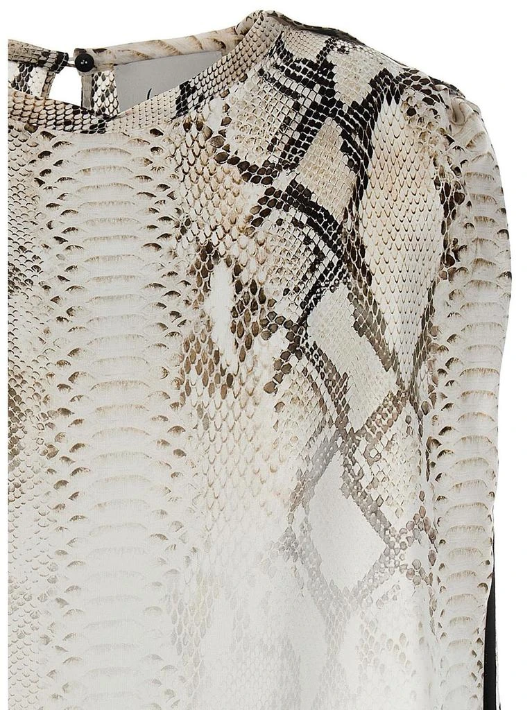 Nude Nude Snake Print Bloshirt 3