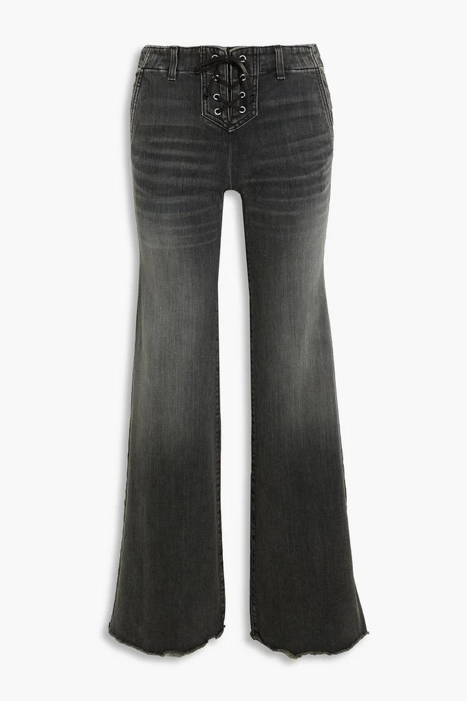 NILI LOTAN Wade mid-rise flared jeans 1