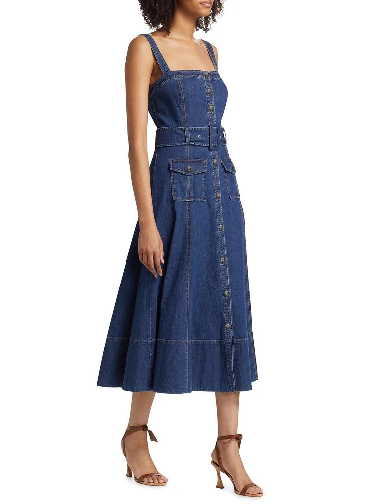 Cinq à Sept Vega Denim Midi-Dress 3