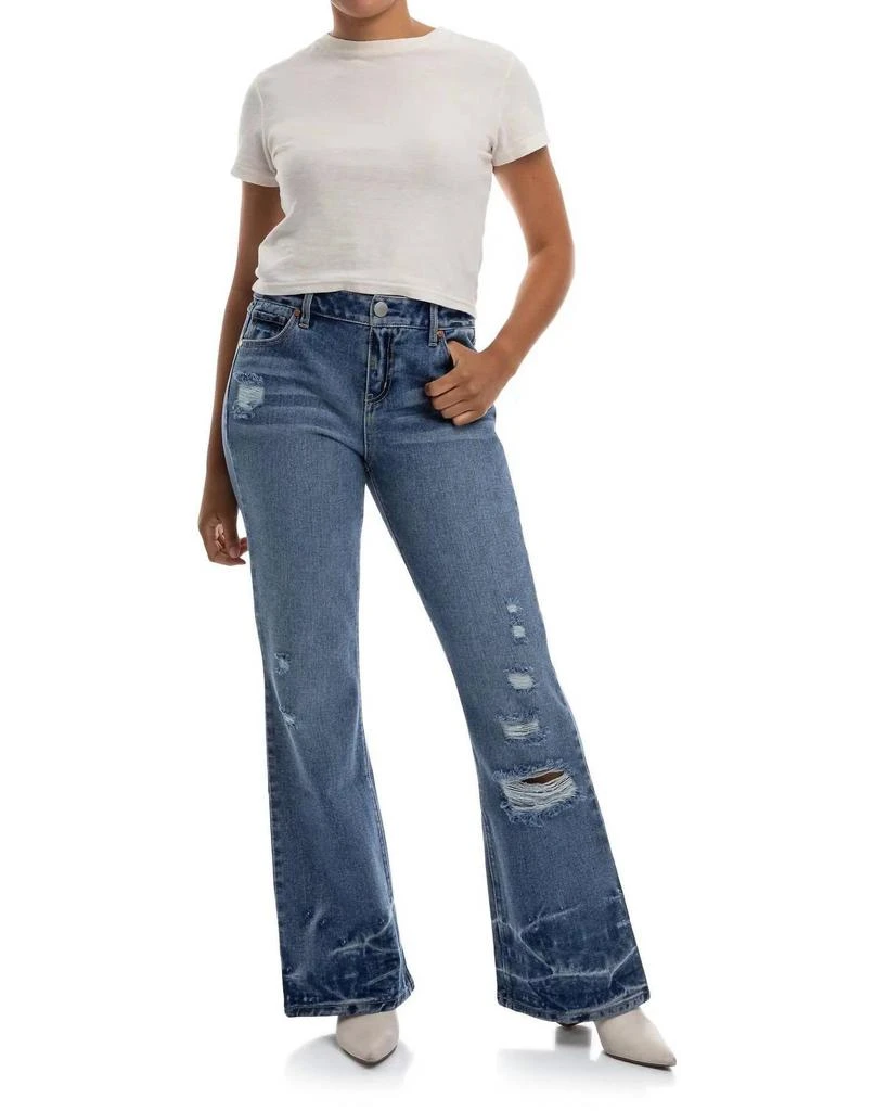 1822 Denim 1822 Denim - Leilani Destructed Mini Boot 32" Jeans 6