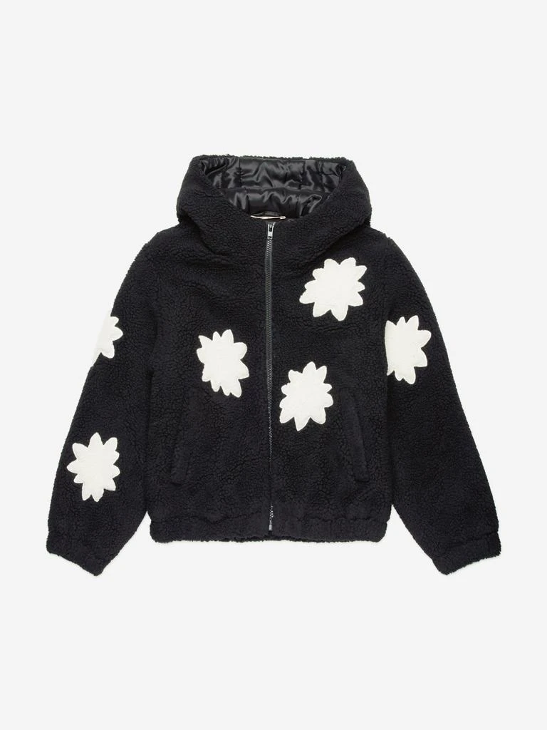 Marni MARNI Girls Zip Up Jacket in Black 1
