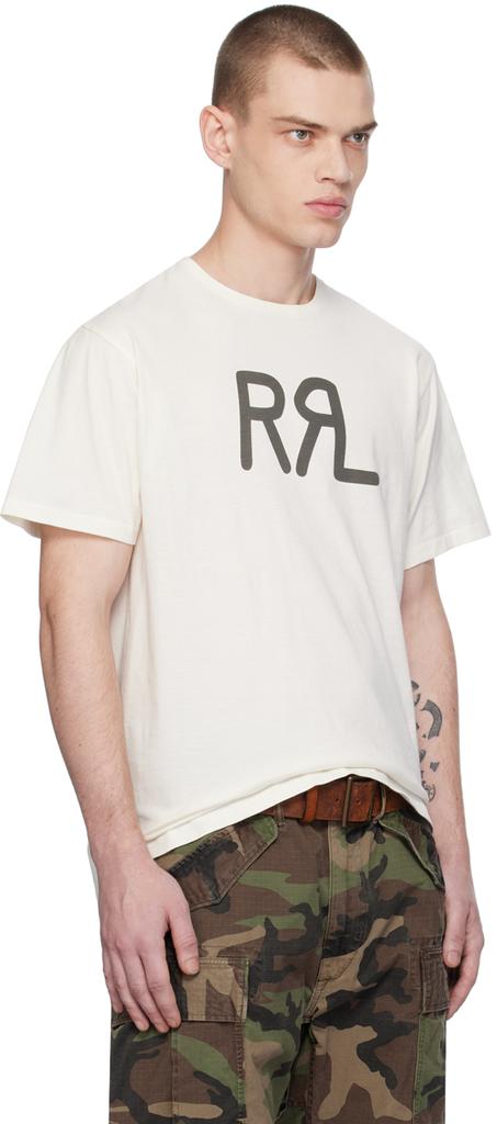 RRL Off-White Ranch T-Shirt