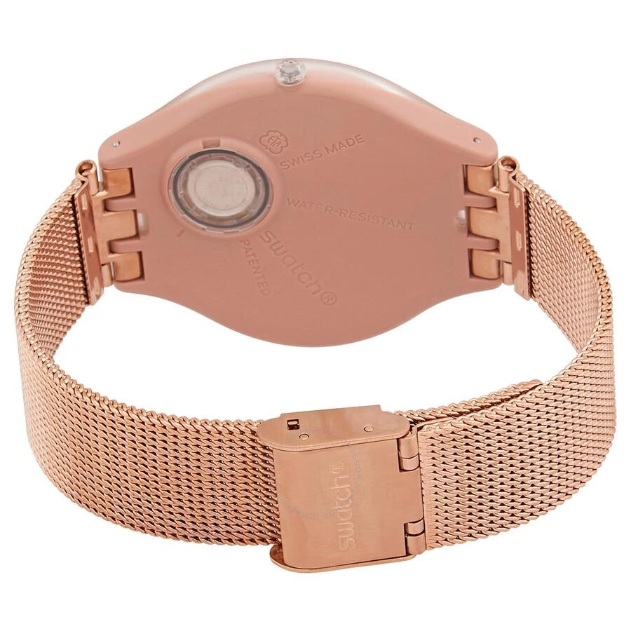Swatch Swatch Skinchic Quartz Pink Dial Ladies Watch SVUP100M 3