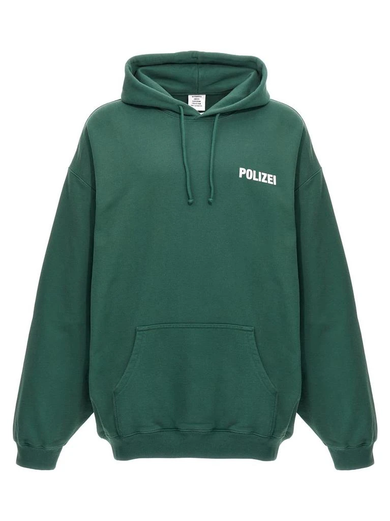 Vetements Vetements 'Polizei' Hoodie 1