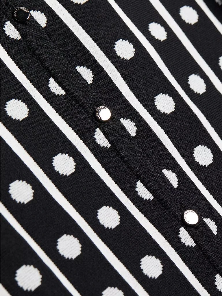 Tahari The Ari Polka Dot Cardigan 7