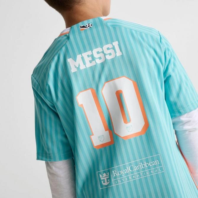 Adidas Kids' adidas Inter Miami CF 24/25 Messi Home Soccer Jersey 5