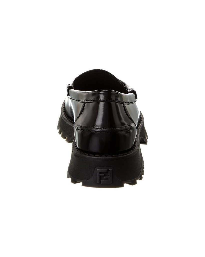 Fendi FENDI O'Lock Leather Loafer 3