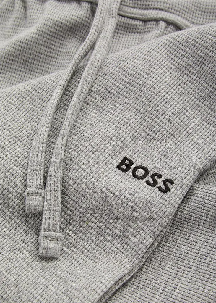Hugo Boss Waffle-knit cotton-blend shorts 5