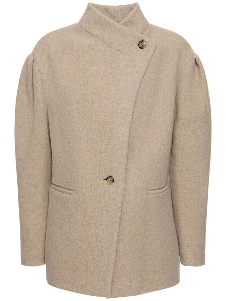 ISABEL MARANT Jabadi Wool Blend Coat 1