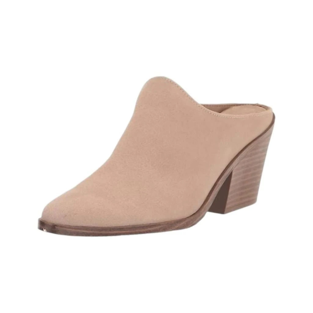 Blondo Women's Nicole Suede Mule In Sand Suede 4