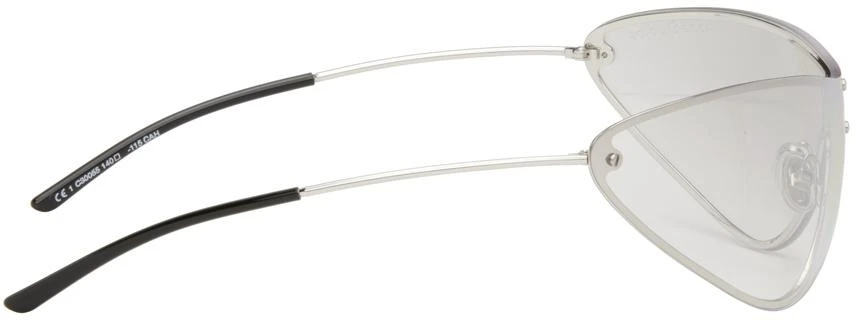 Acne Studios Silver Metal Frame Sunglasses 2