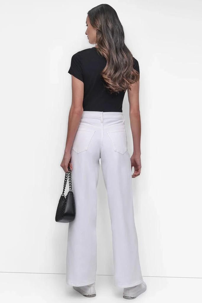 DKNY HIGH-RISE WIDE-LEG JEAN 5