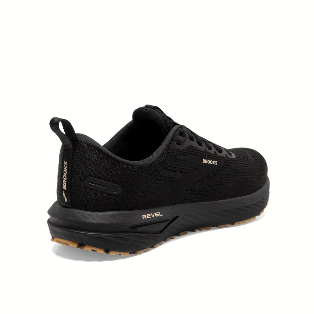 Brooks Brooks Revel 6 120386-1B-056 Sneakers Women's Black Cream Running Shoes TF6690 (Black,7.5) 4