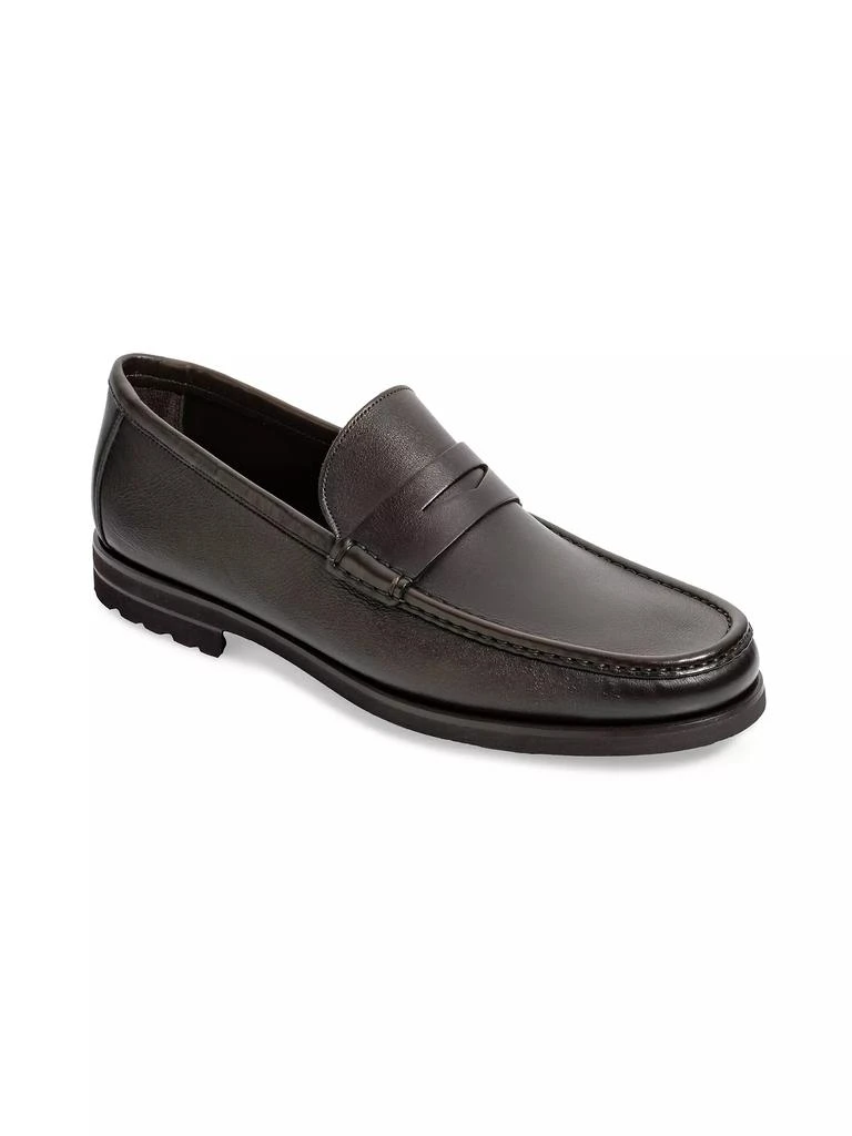 To Boot New York Belfast Leather Penny Loafers 2