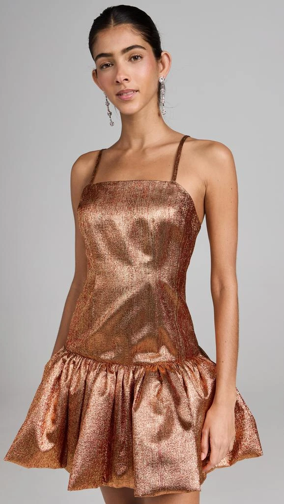 Dur Doux Brocade Short Balloon Dress 1