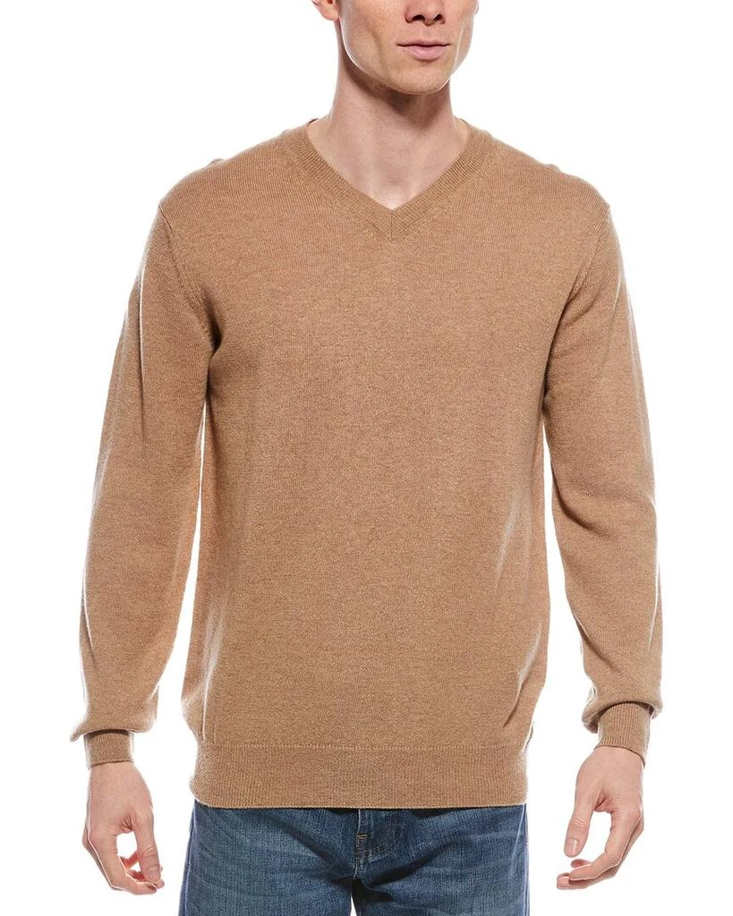 FORTE_FORTE Cashmere V-Neck Cashmere Sweater