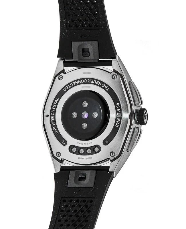 TAG Heuer Tag Heuer Connected Calibre E4 - 45mm Black Rubber Strap Men's Watch SBR8A10.BT6259 3