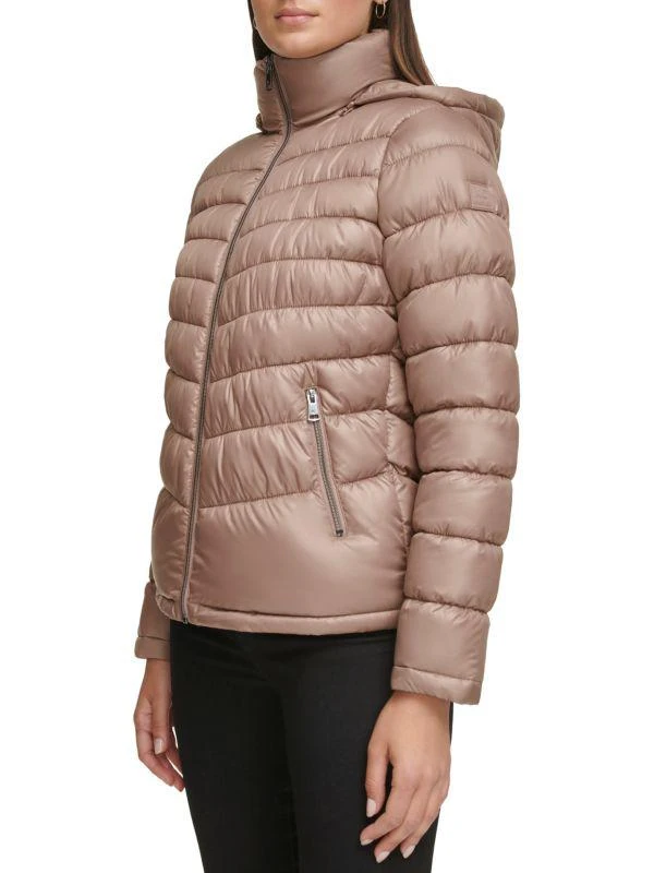 Kenneth Cole Zip Puffer Hooded Jacket 5