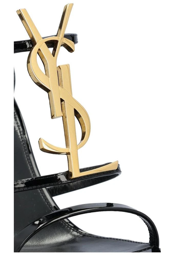 Yves Saint Laurent Saint Laurent Cassandre Logo Plaque Sandals 4