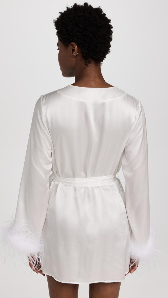 MORGAN LANE Langley Feather Robe