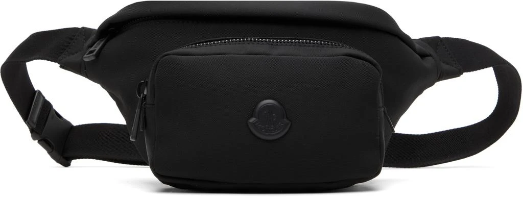 Moncler Black Durance Water-Repellent Belt Bag