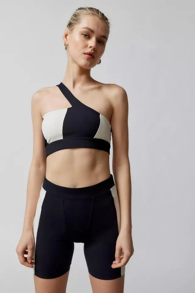 Le Ore Le Ore Colorblock One-Shoulder Cropped Top 5