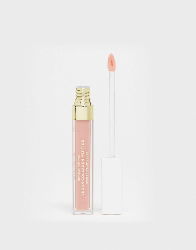 Revolution Pro Revolution Pro Collagen Peptide High Shine Lip Gloss Cashmere