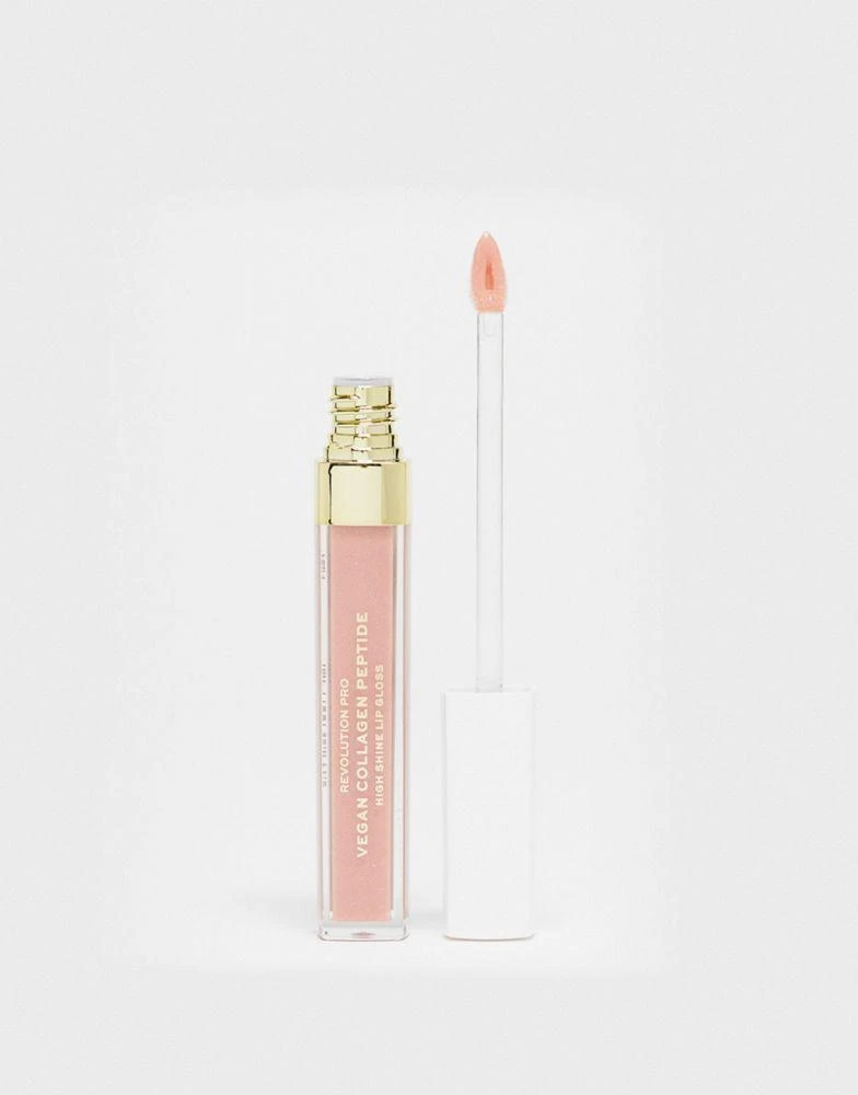 Revolution Pro Revolution Pro Collagen Peptide High Shine Lip Gloss Cashmere 1