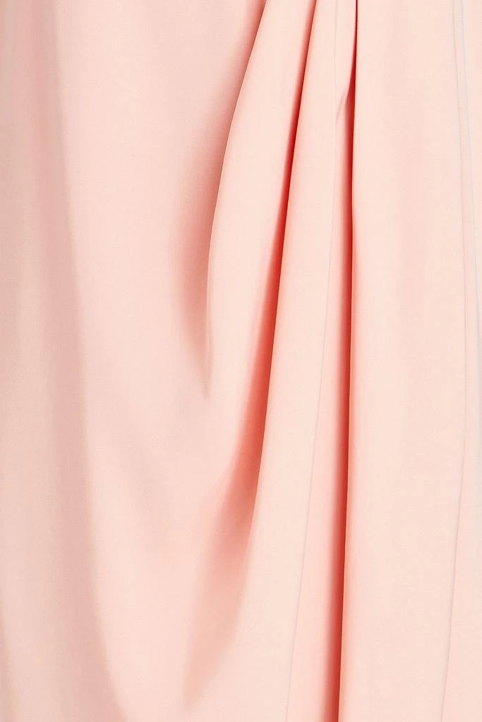 Shona Joy Gathered satin maxi dress 4