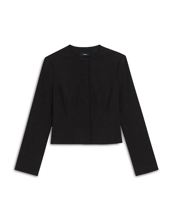 Theory Cropped Peplum Jacket 5