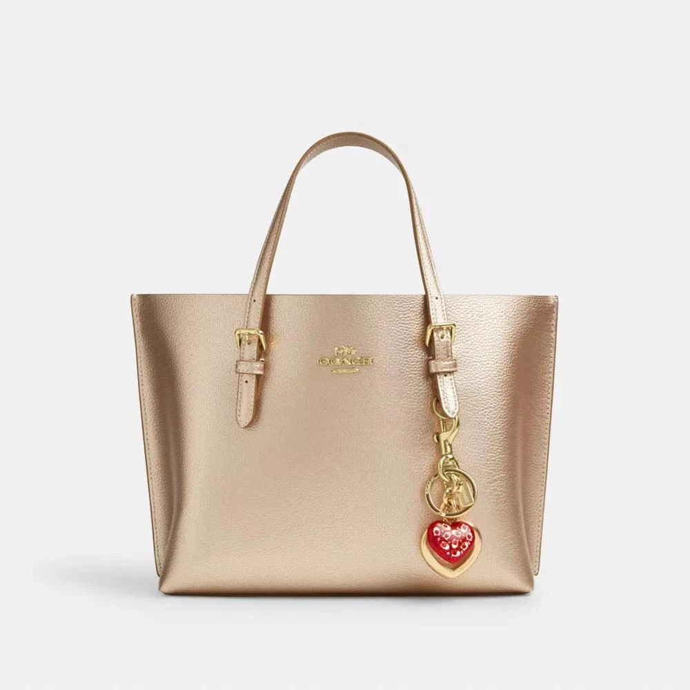 Coach Heart Bag Charm 2