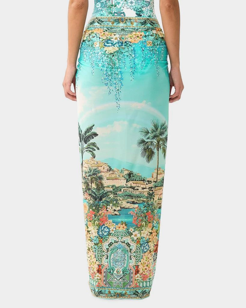 Camilla Balearic Bebe Multiwear Long Sarong Coverup 4