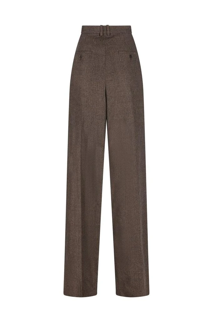 Yves Saint Laurent Saint Laurent Mid-Rise Wide Leg Pants 2
