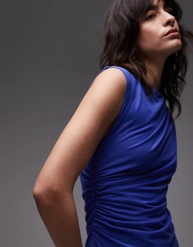 Shop & Other Stories mesh midi dress with drape detail in dark blue on Sale at BeyondStyle Get 10% Off & Other Stories mesh midi dress with drape detail in dark Shop & Other Stories mesh midi dress with drape detail in dark blue on Sale at BeyondStyle Get 10% Off & Other Stories mesh midi dress with drape detail in dark
