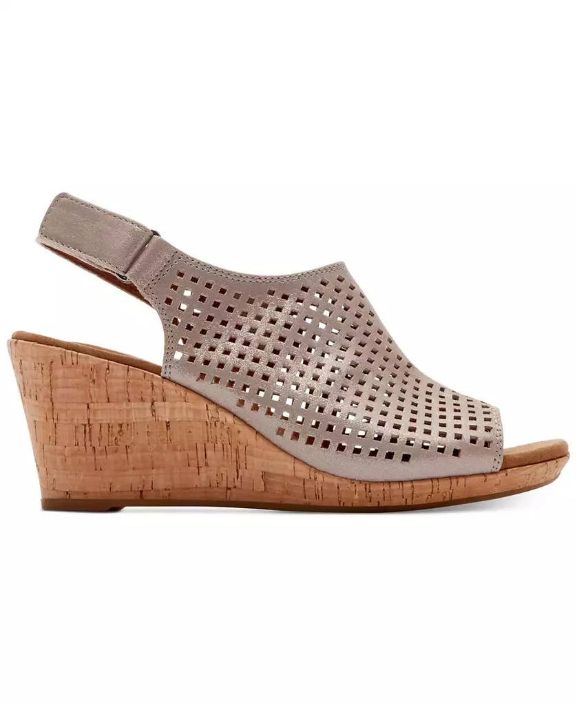 Rockport Women's Briah Perf Sling Wedge Sandals 2