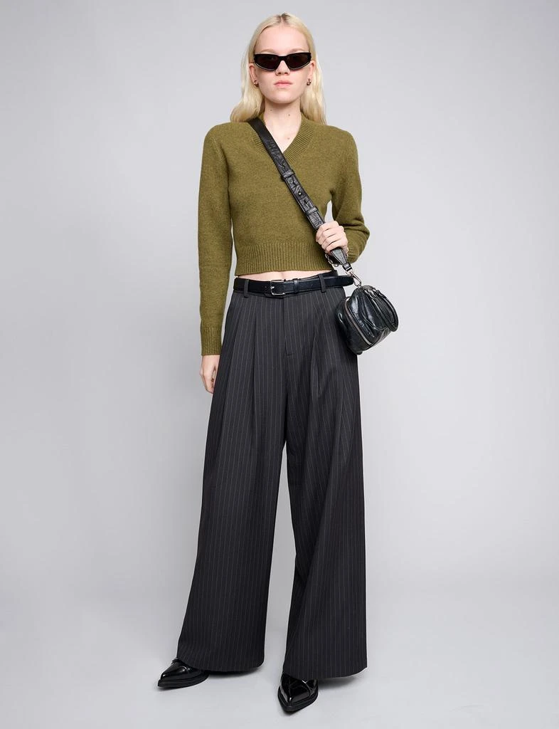 Pixie Market Claude Pin-Stripe Pants 3