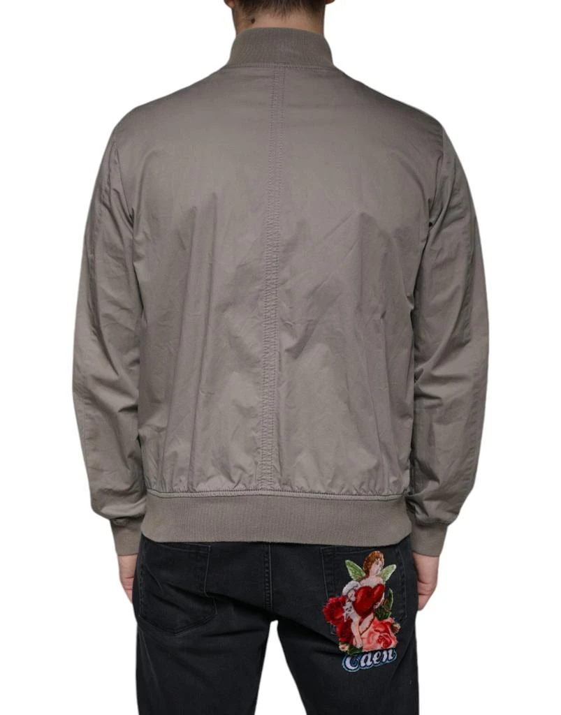 Armani Jeans Cotton Full Zip Bomber Logo Men's Jacket 4