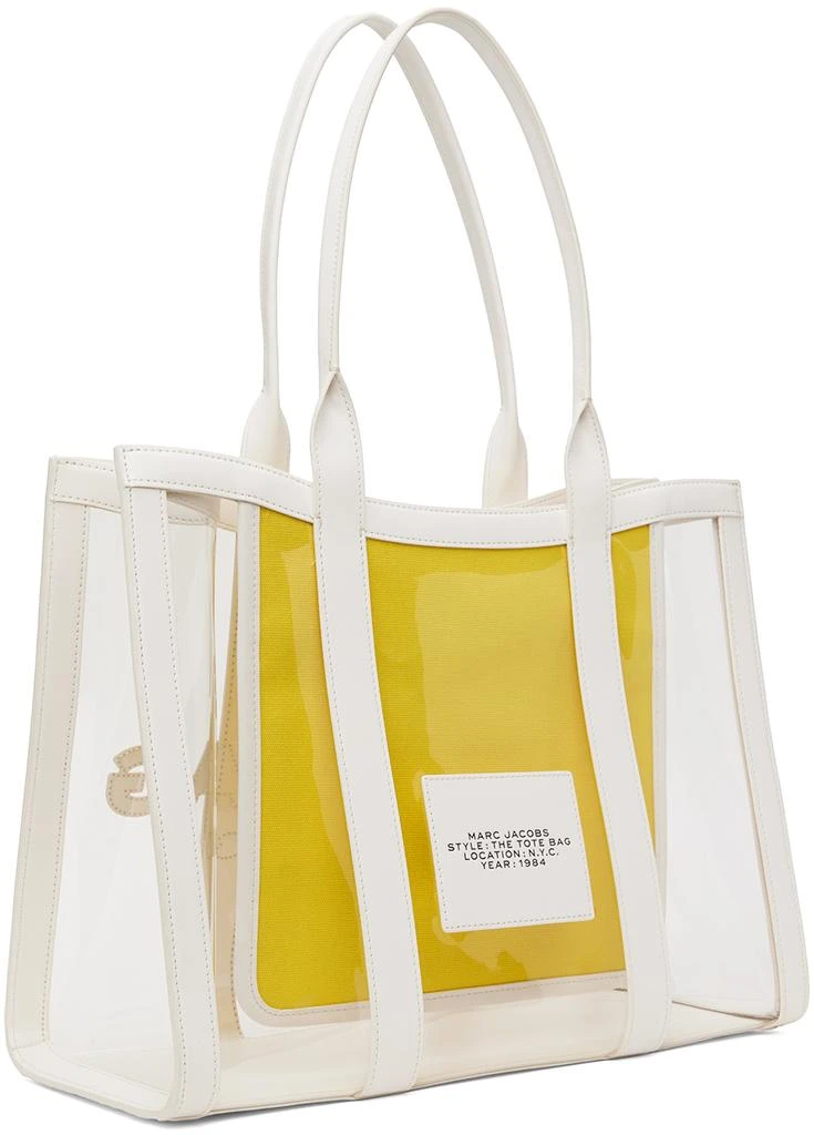 Marc Jacobs White 'The Clear Large' Tote 3