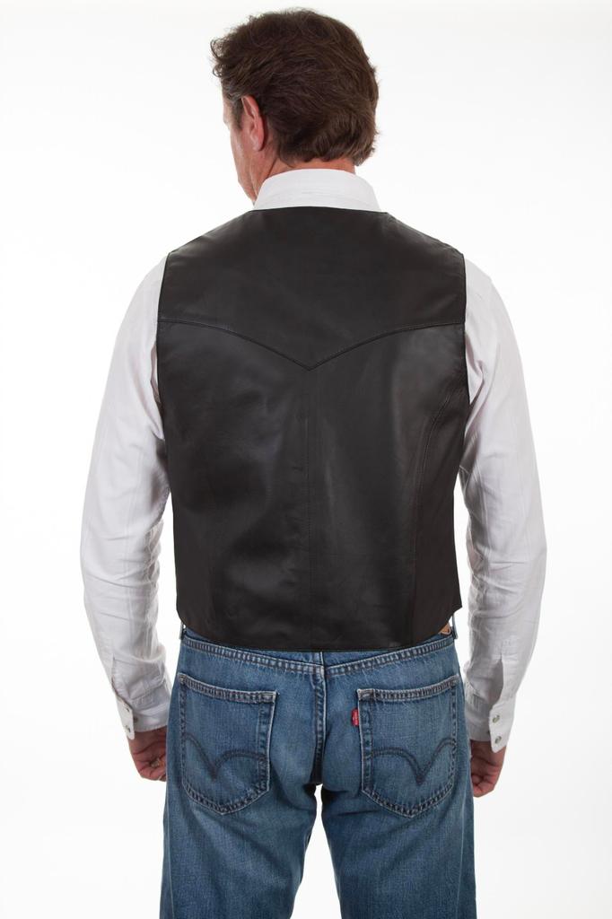Scully Scully - Snap Front Lambskin Leather Vest