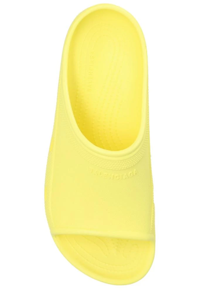 Balenciaga Balenciaga X Crocs™ Logo Embossed Sandals 4