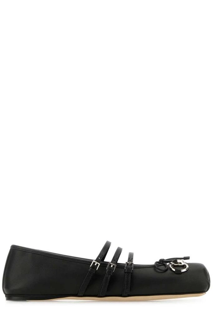 Gucci Gucci Horsebit Detailed Ballet Flat 1