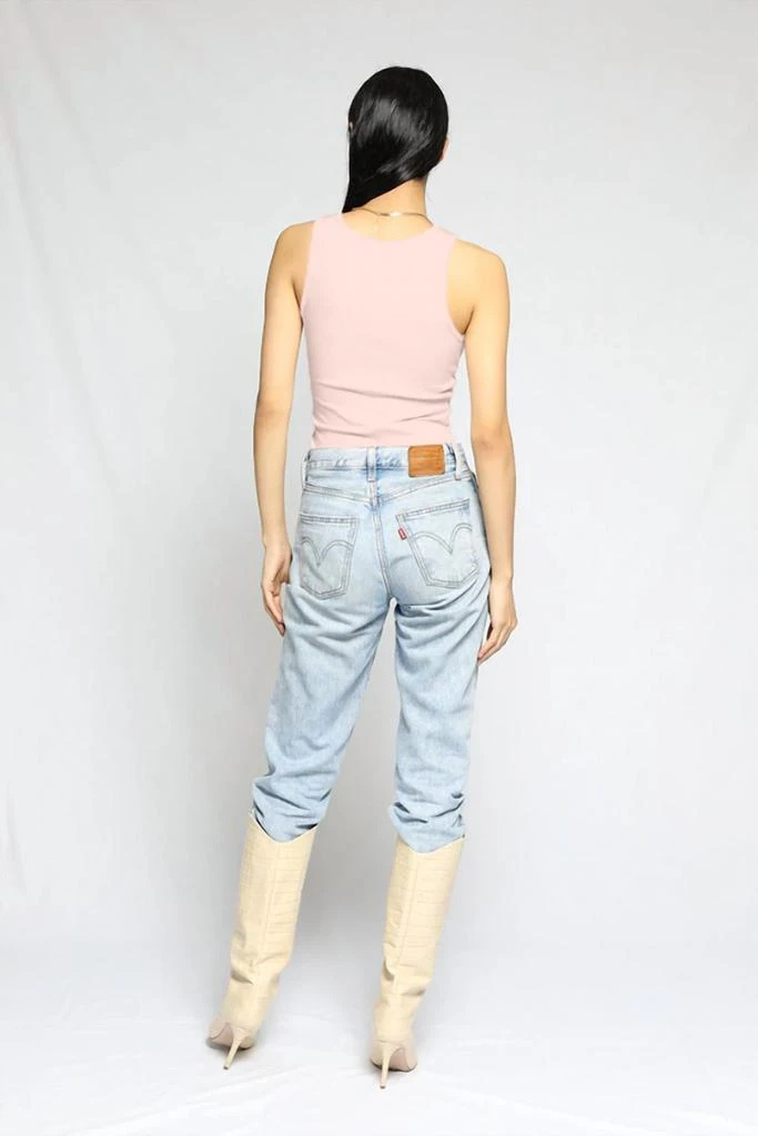The Range Alloy Rib Barbell Tank In Dusty Desert 5