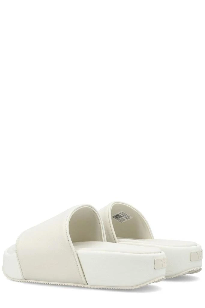 Y-3 Y-3 Logo-Patch Platform Open Toe Slides 4
