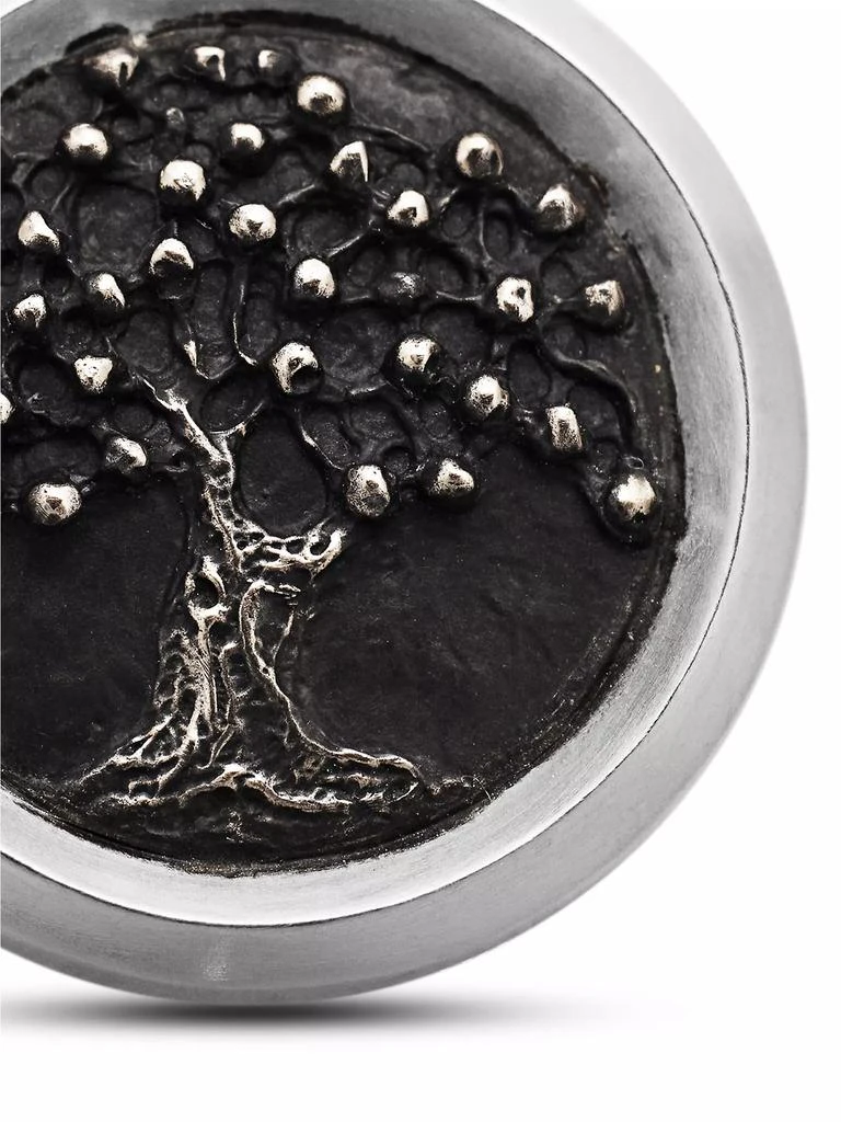 David Yurman Tree of Life Amulet in Sterling Silver with Bronze, 22.8mm 6